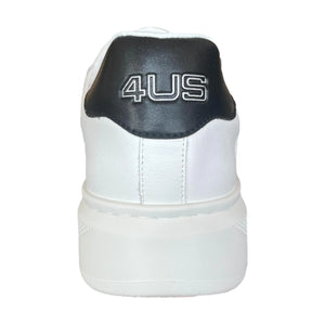 Paciotti 4US 0061 Sneaker Uomo Stringate White/Black