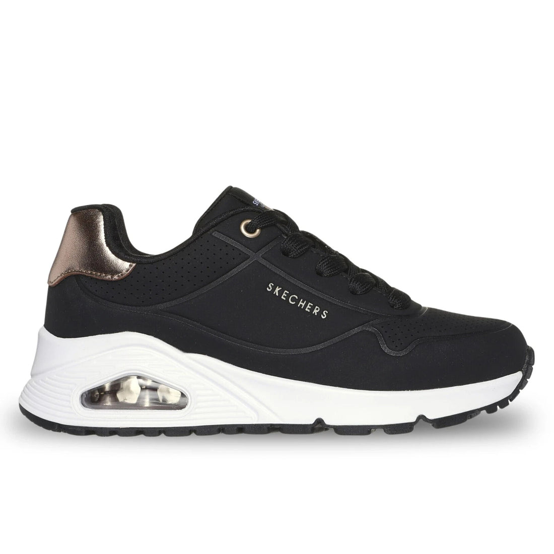 Scarpe Skechers Uno Gen1 - Shimmer Away 310545L-BLK Nero