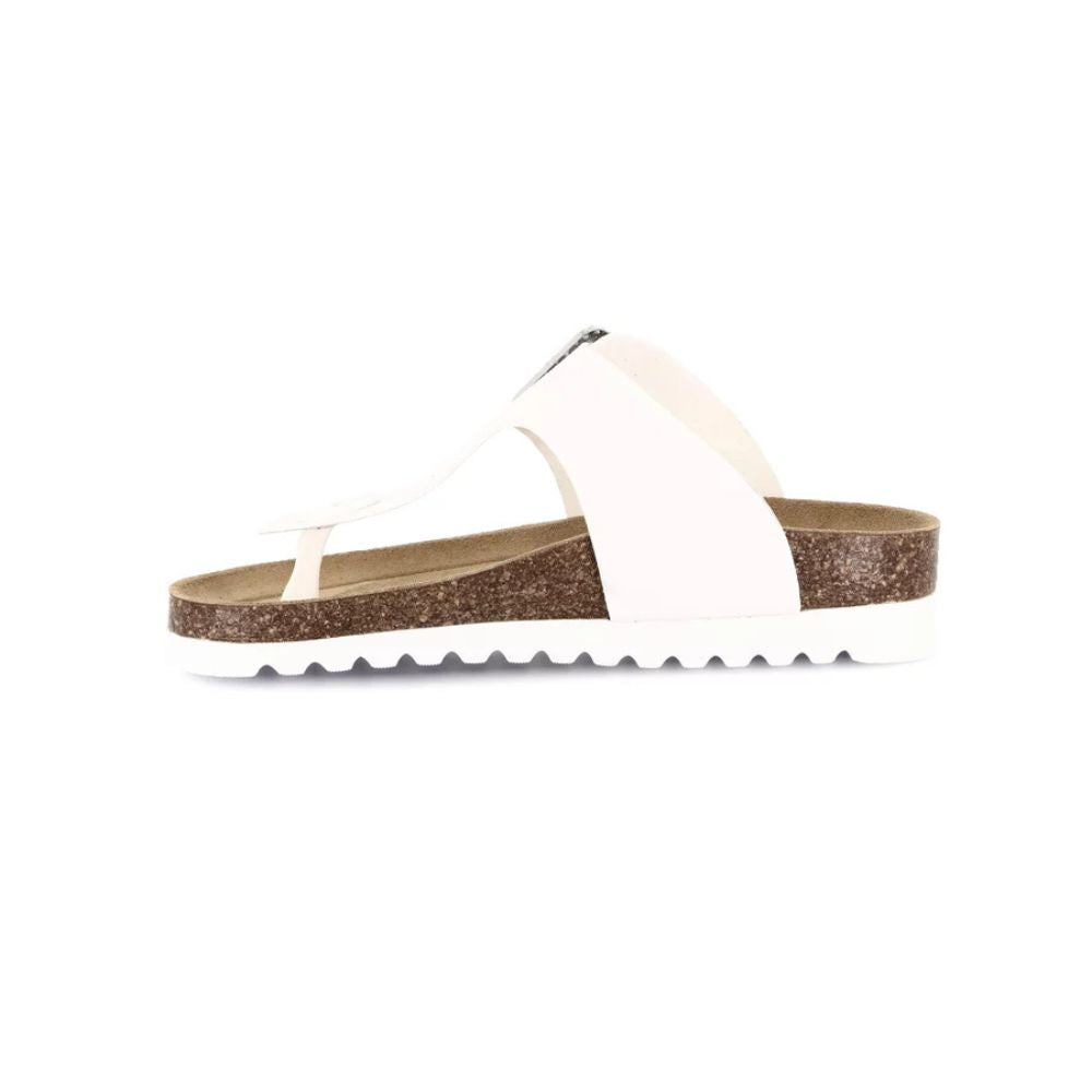 GRÜNLAND sandalo Infradito Donna bianco CC0077 | HOLA
