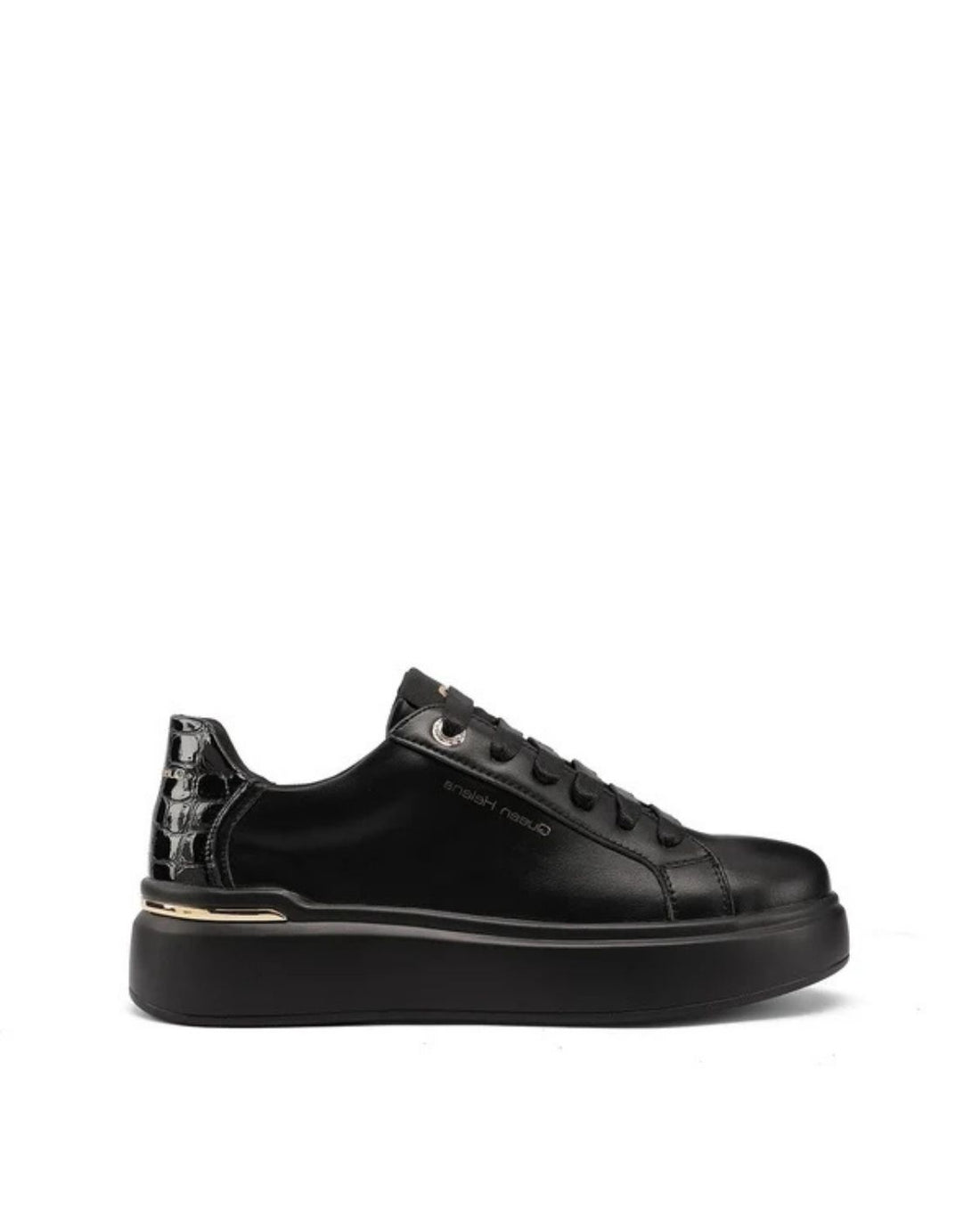 QUEEN HELENA Sneakers da donna platform con dettagli effetto cocco X35-3