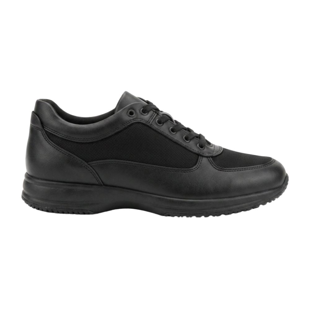Sneakers Uomo IMAC Urban Pelle e Tela Nero