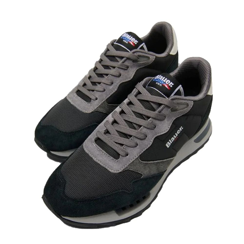 Blauer RYDER - Sneakers basse uomo - black/grey