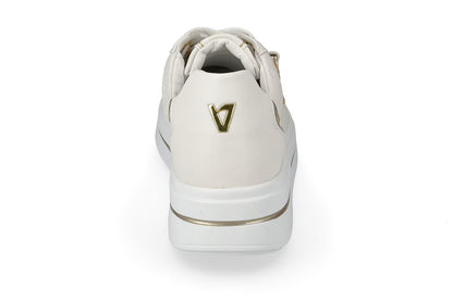 VALLEVERDE Sneaker donna Bianco con tomaio logato.