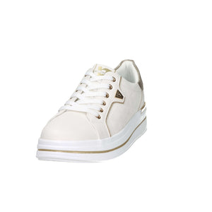 VALLEVERDE SNEAKERS BASSA 35482L BIANCO/ORO