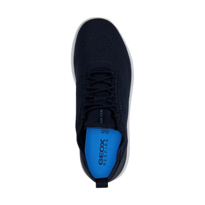 Geox U SPHERICA U15BYA Sneakers Uomo Stringate Blu