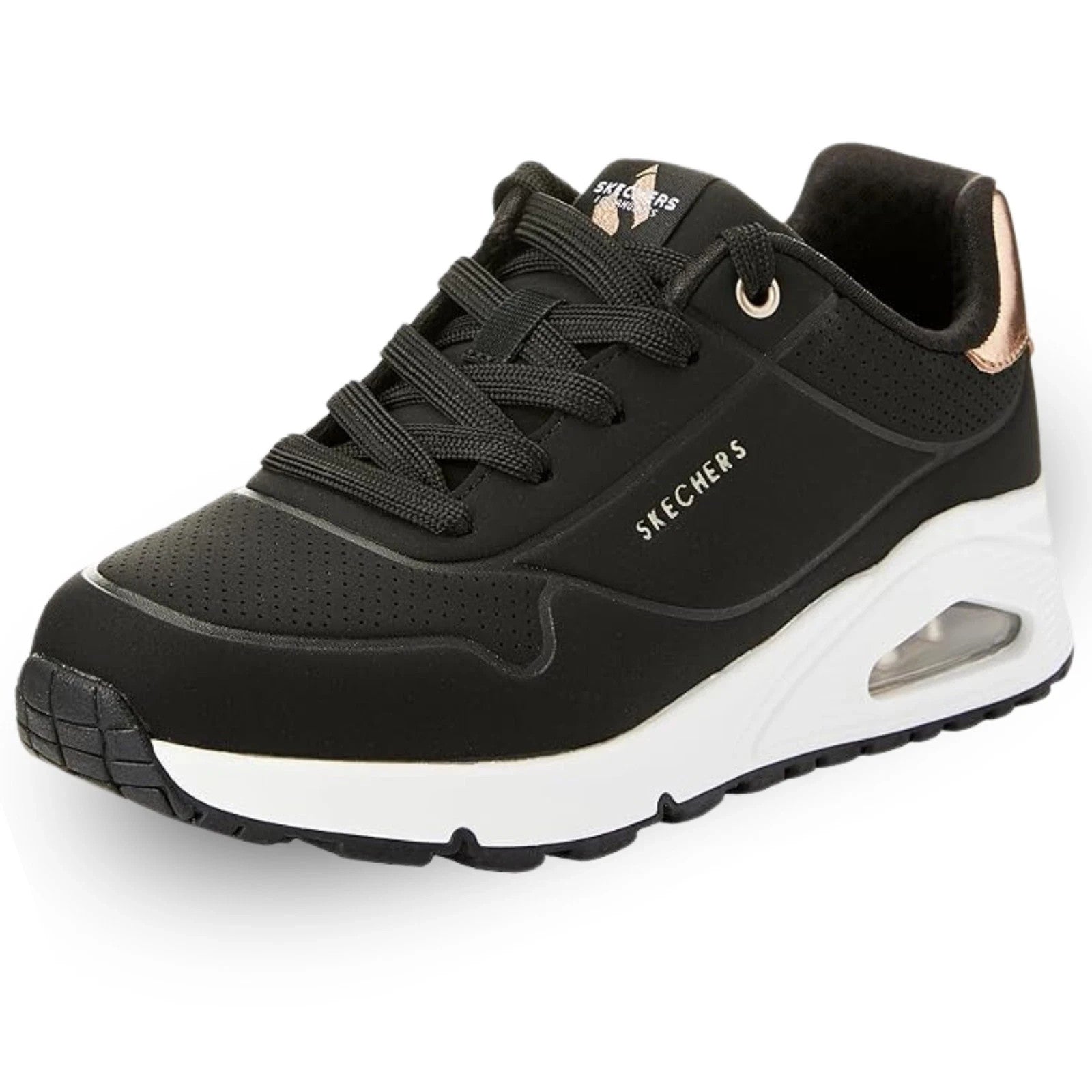 Scarpe Skechers Uno Gen1 - Shimmer Away 310545L-BLK Nero