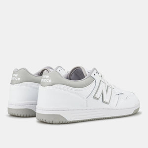 NEW BALANCE BB480 Sneakers, White/Grey