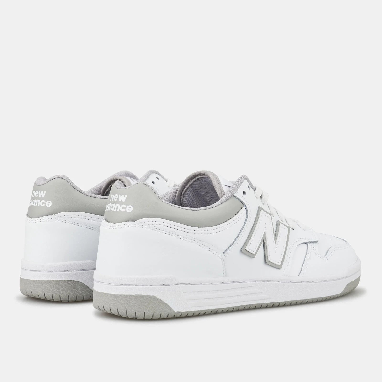 NEW BALANCE BB480 Sneakers, White/Grey
