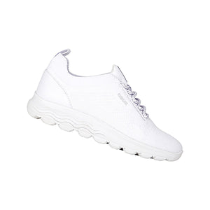 Geox Spherica donna scarpe da ginnastica casual sportive sneakers estive bianche