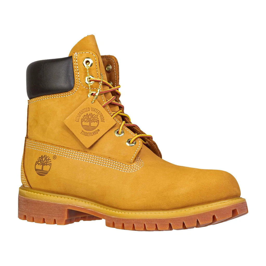 TIMBERLAND PREMIUM 6 IN LACE WATERPROOF WHEAT BOOT