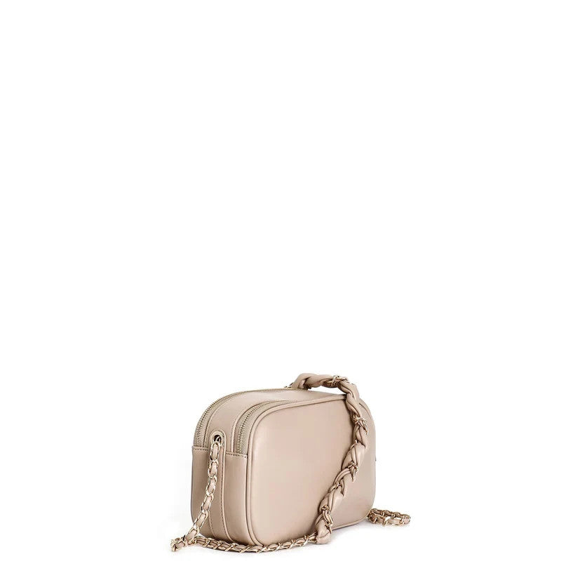 CAFèNOIR CAMERA BAG MORBIDA CON TRACOLLA CON CATENA CON INFILATURA