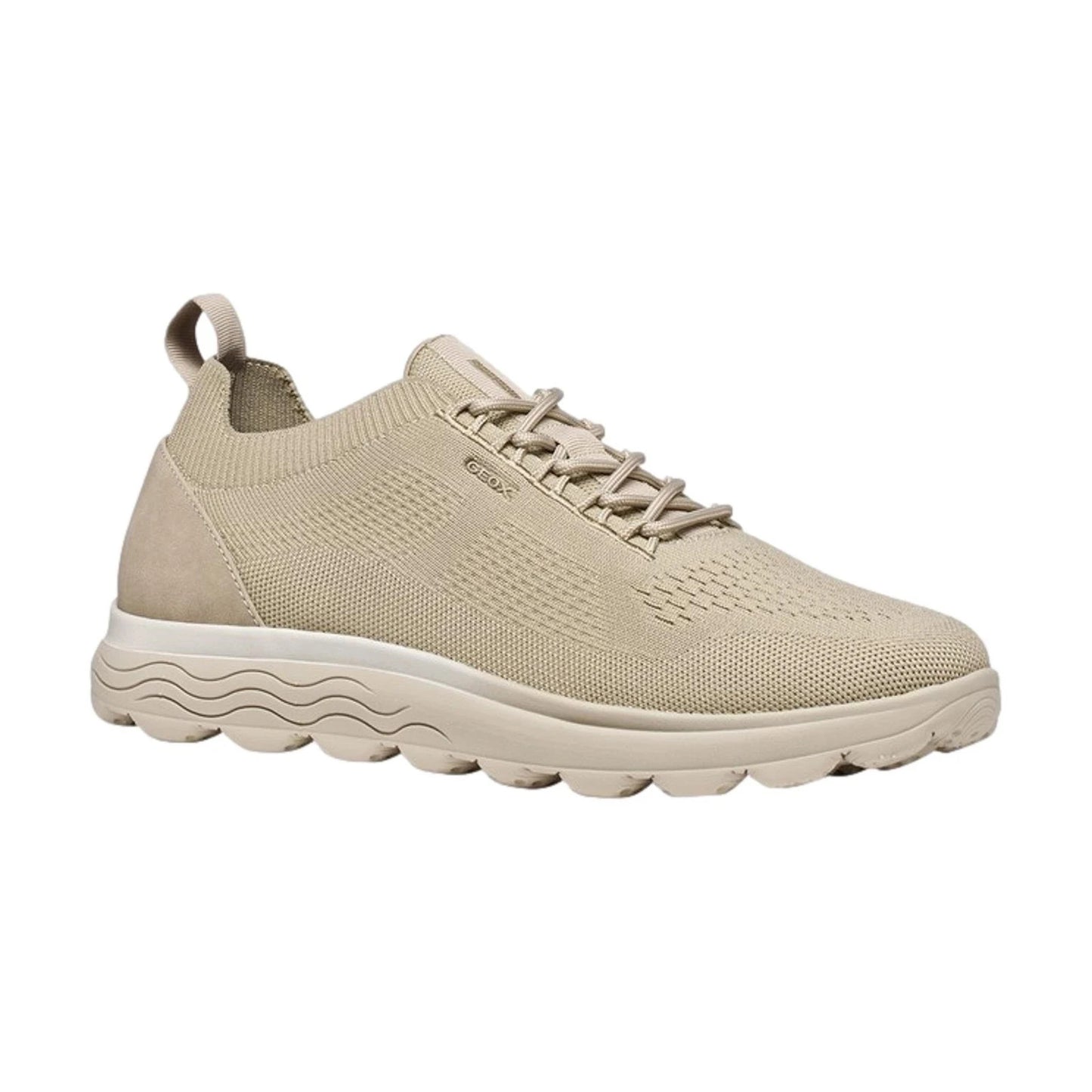 Geox U SPHERICA U15BYA Sneakers Uomo Stringate Beige