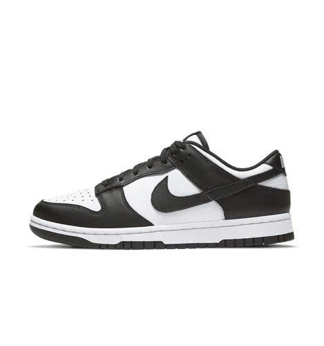NIKE DUNK LOW WHITE BLACK PANDA GS CW1590 100 BIANCO NERO