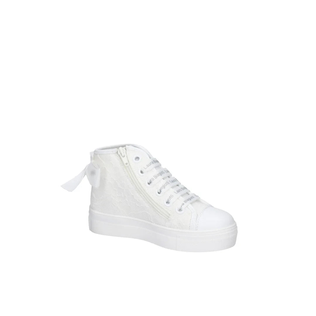 Laura Biagiotti SNEAKERS CON LACCI 9856 bianca