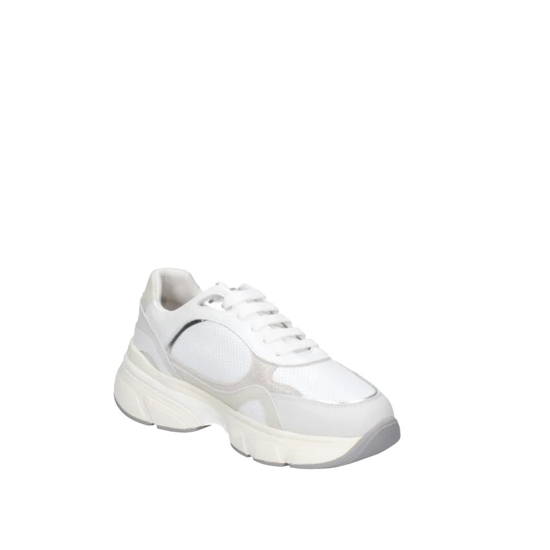 JANET&JANET YPER J-610 P/E 2026 sneaker donna white/silver