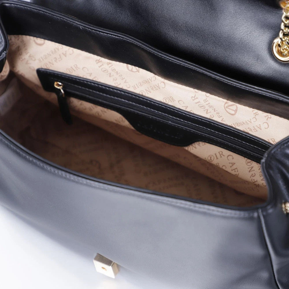 Cafènoir Borsa da Donna a spalla Art.C3WD0909 Col.Nero