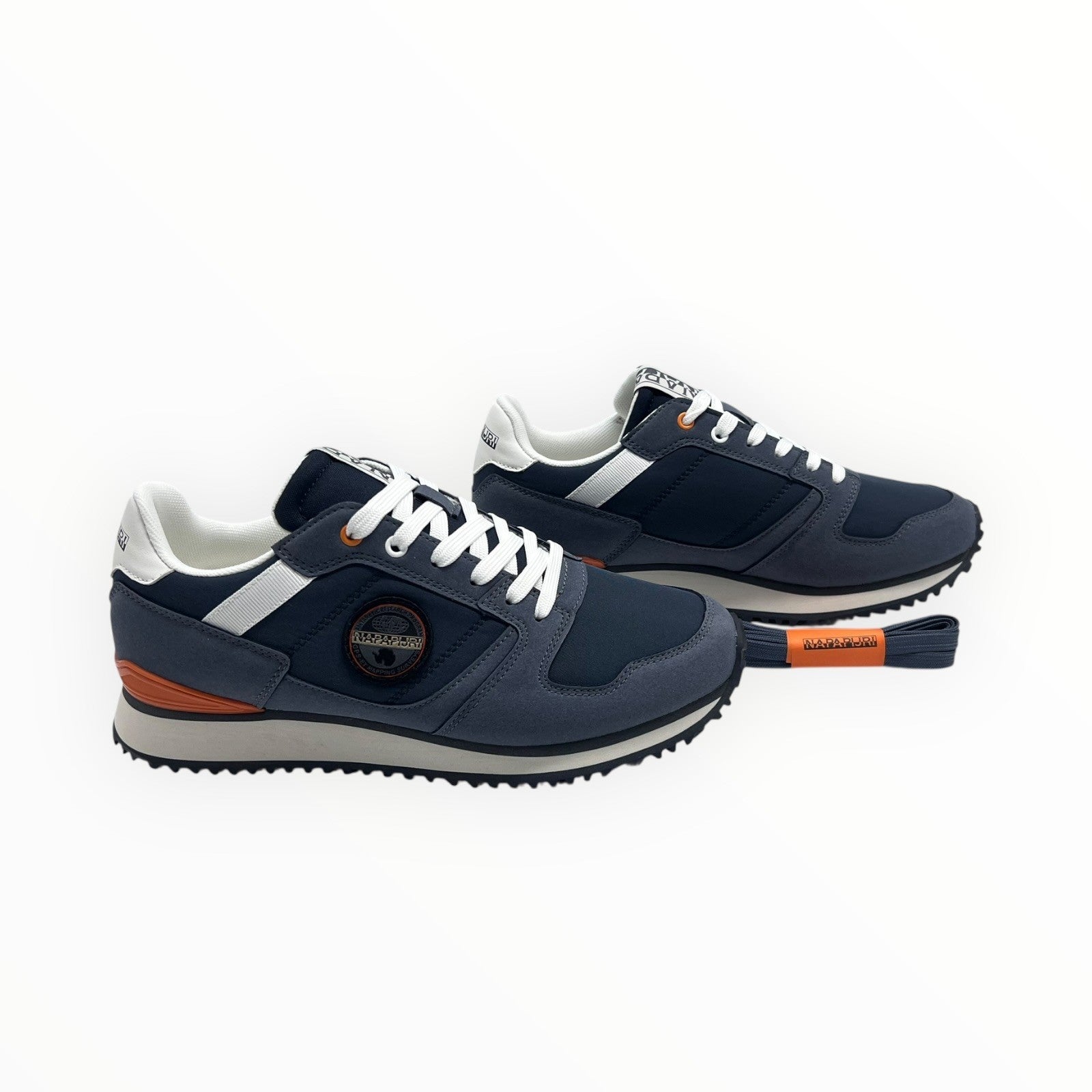 NAPAPIJRI COD.NP0A8AA0B3A1 SNEAKERS UOMO IN TELA COL.BLUE MEDIEV