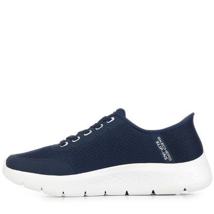 Sneakers Skechers Uomo Go Walk Flex Netro Slip Ins Blu
