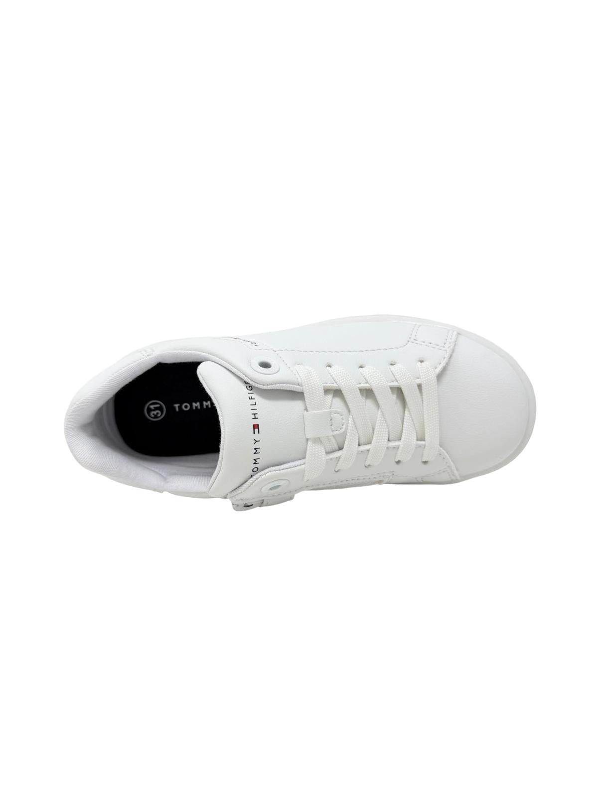 TOMMY HILFIGER BIMBI T3X9 34357 1355100 Sneakers total white