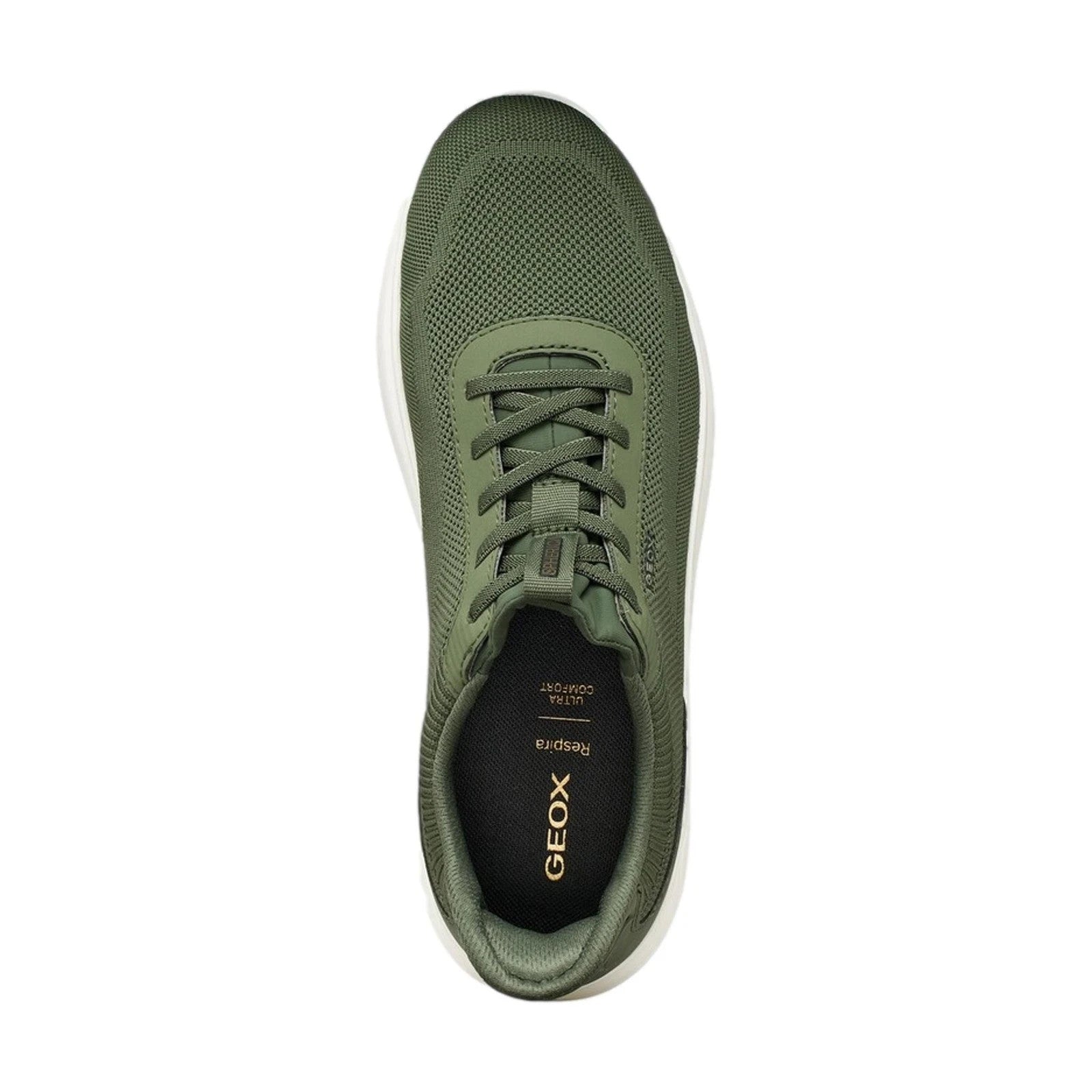 Geox U SPHERICA PLUS A U55MPA Sneakers Uomo con Lacci Elastici Fast in
