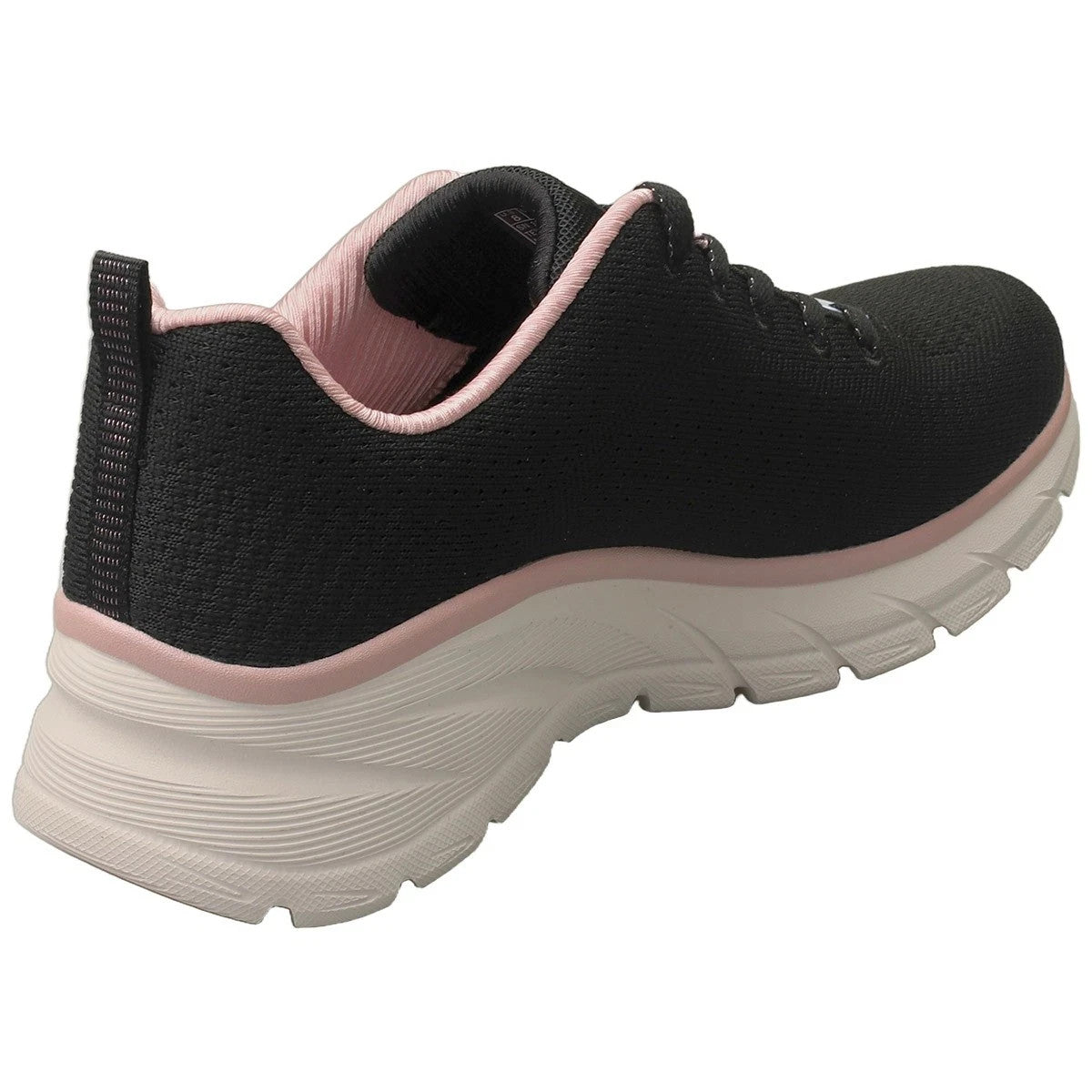 Scarpe da ginnastica Skechers Fashion Fit 2.0 donna alla moda in nero oro rosa