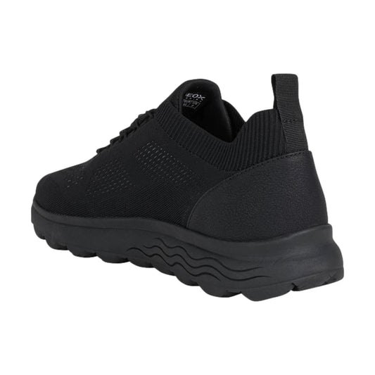 Geox U SPHERICA U15BYA Sneakers Uomo Stringate Nero