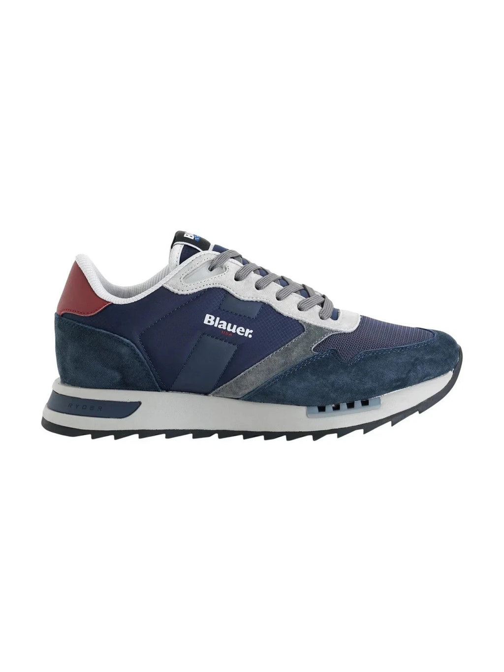 BLAUER Sneaker Uomo Ryder F5RYDER01/NYN NVY/RED NAVY/RED