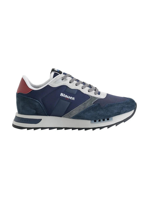 BLAUER Sneaker Uomo Ryder F5RYDER01/NYN NVY/RED NAVY/RED