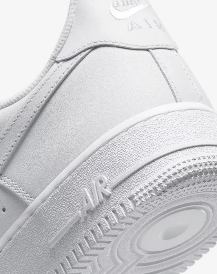 Nike Air Force 1 07 Unisex Bianco/Bianco 100% Marca Originale