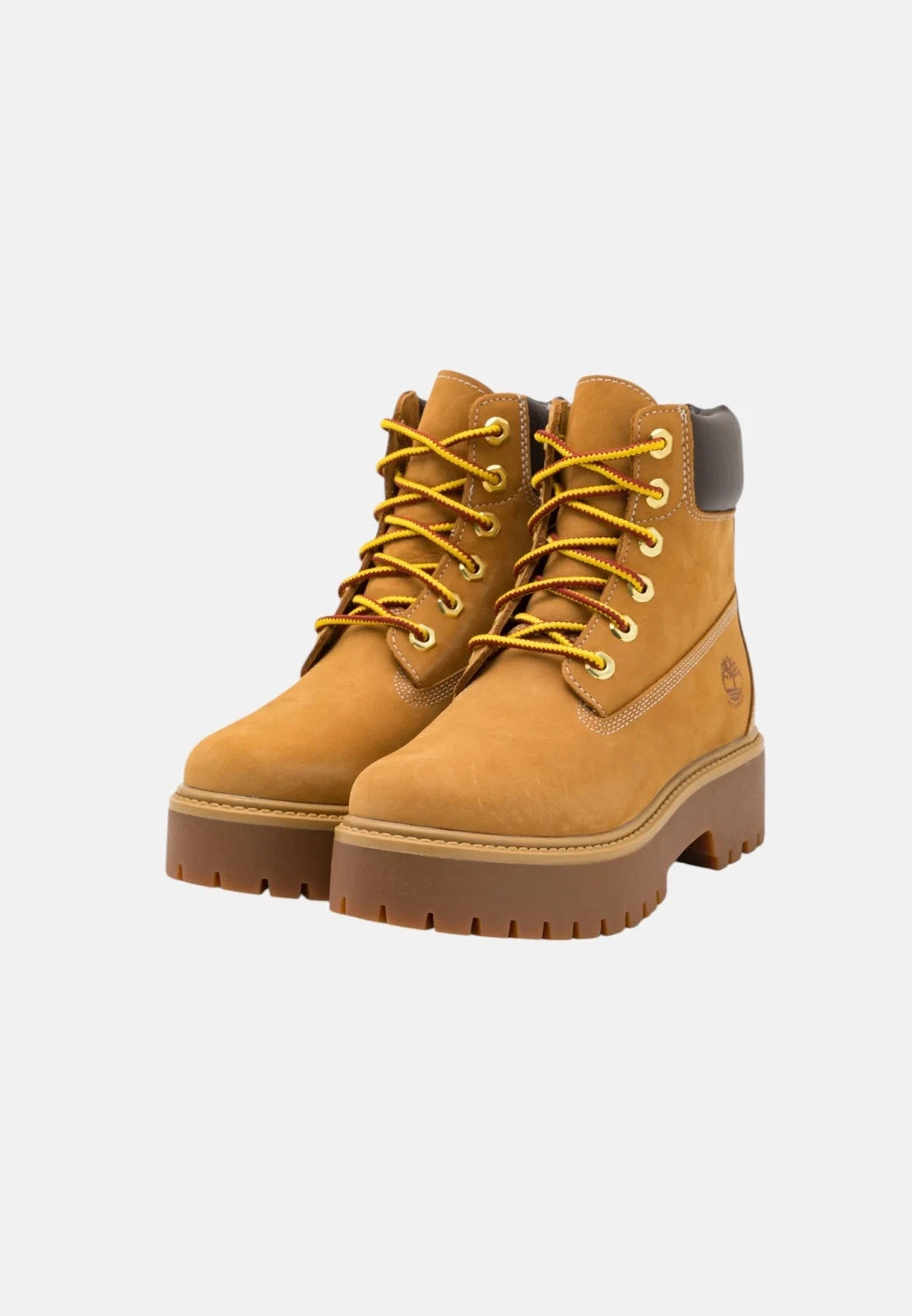 Stivali Donna Timberland PLATFORM  STONE STREET 6 IN LACE WATERPROOF WHEAT