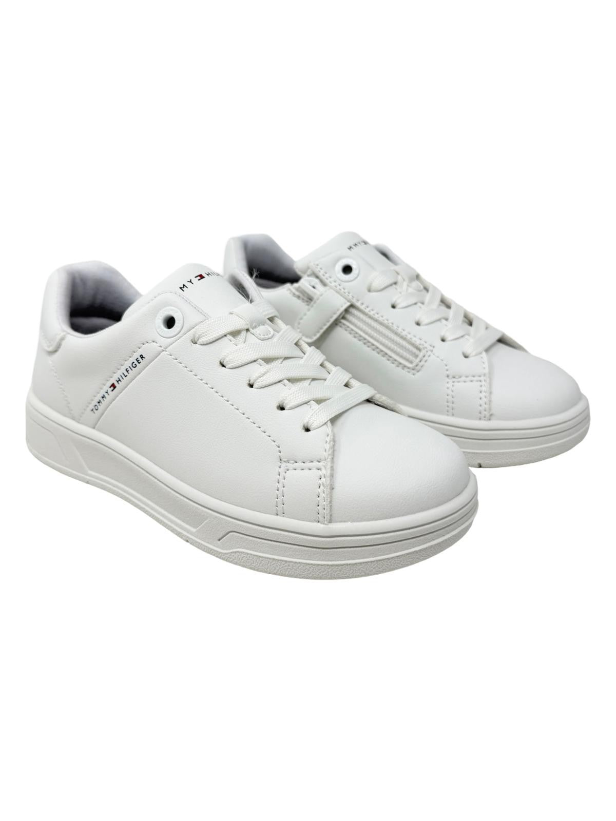 TOMMY HILFIGER BIMBI T3X9 34357 1355100 Sneakers total white