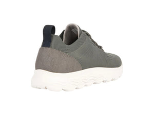 GEOX SCARPE SNEAKERS UOMO ESTATE U15BYA 0006K C3014 SPHERICA VERDE SCURO