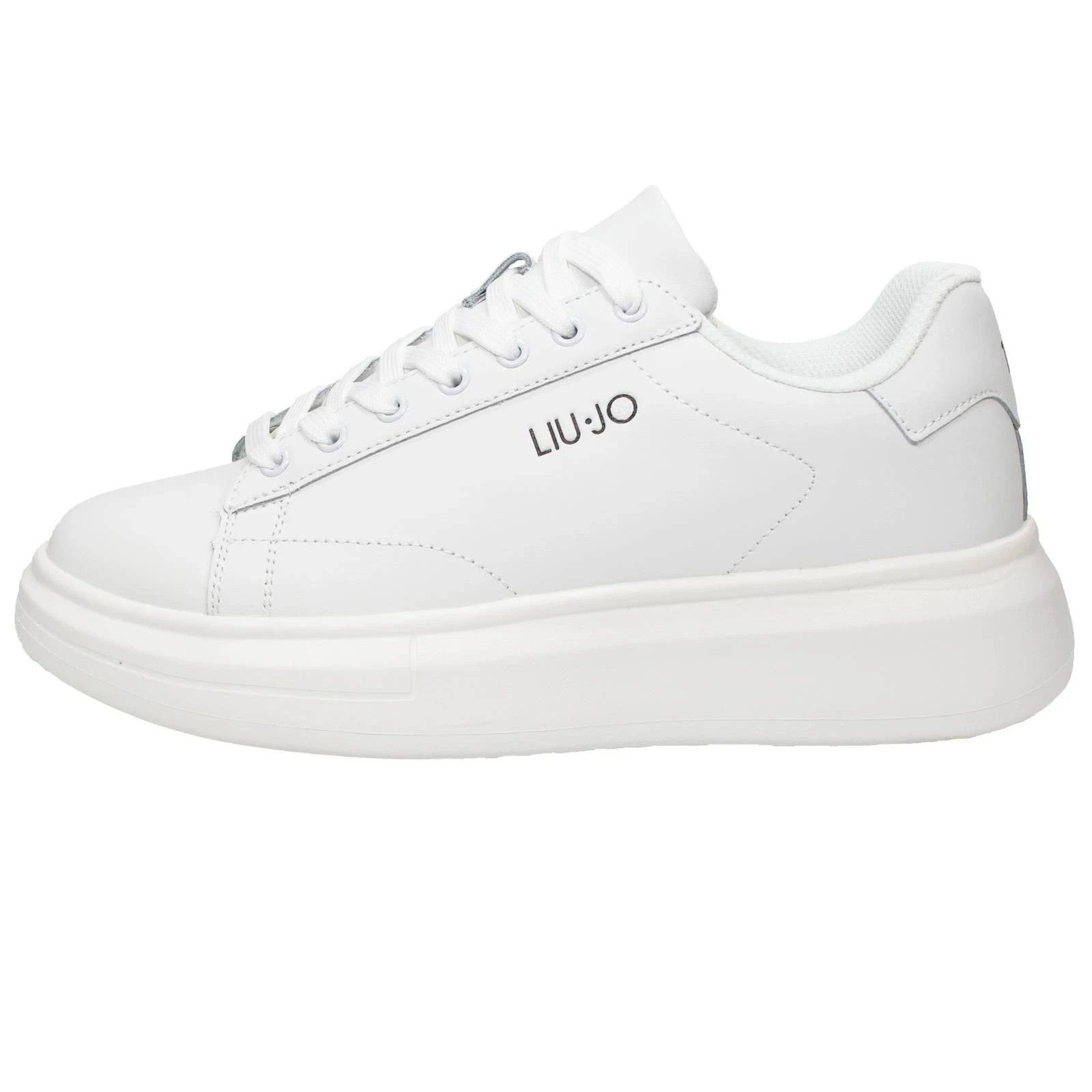 Liu Jo Man Big 01 - Sneakers In Pelle Bianco - Uomo Scarpe Sneakers Casual