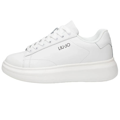 Liu Jo Man Big 01 - Sneakers In Pelle Bianco - Uomo Scarpe Sneakers Casual
