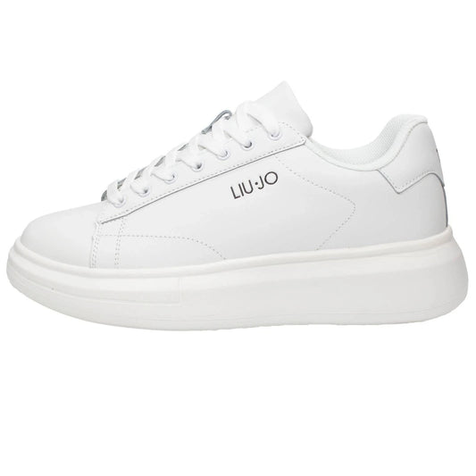 Liu Jo Man Big 01 - Sneakers In Pelle Bianco - Uomo Scarpe Sneakers Casual