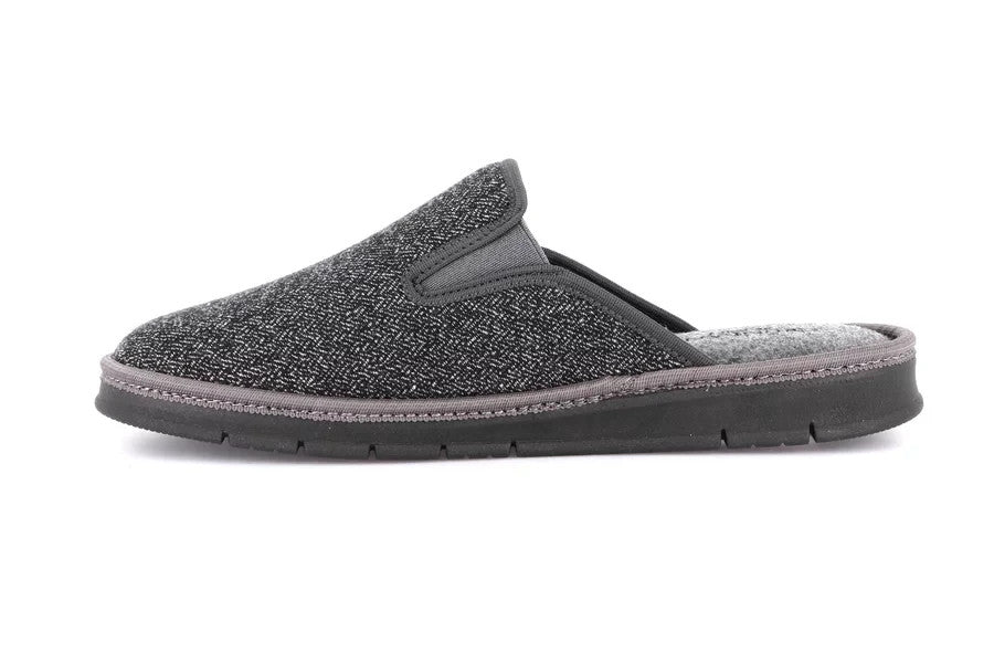 GRUNLAND Pantofole morbide da uomo | EONE/ CI1567 / GRIGIO