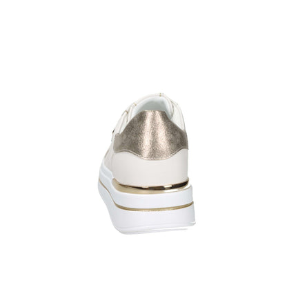 VALLEVERDE SNEAKERS BASSA 35482L BIANCO/ORO