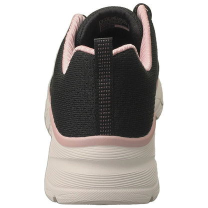 Scarpe da ginnastica Skechers Fashion Fit 2.0 donna alla moda in nero oro rosa
