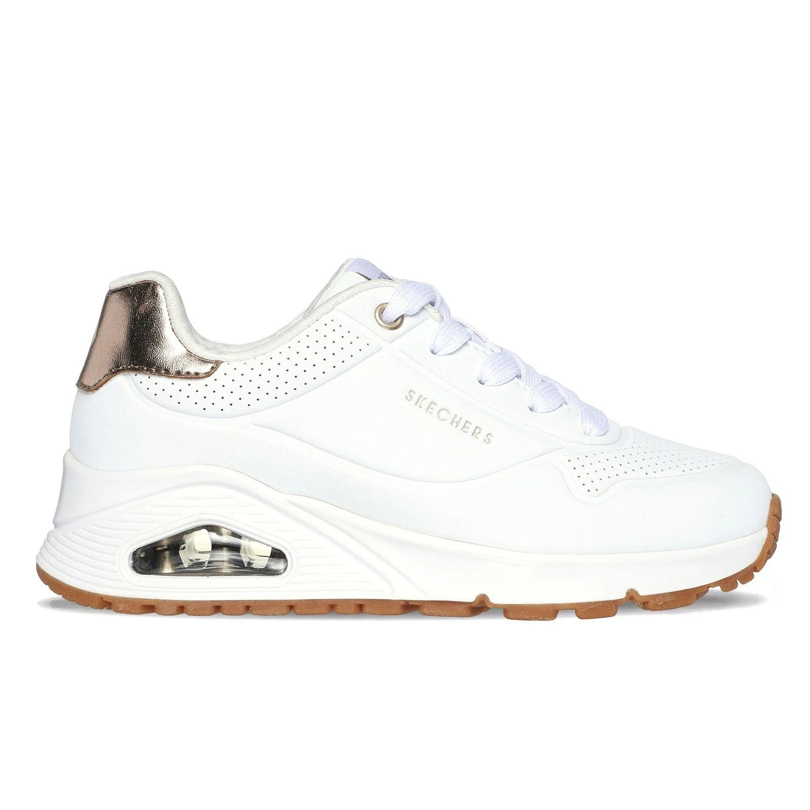 Scarpe Skechers Uno Gen1 - Shimmer Away Codice 310545L-WHT - 9B