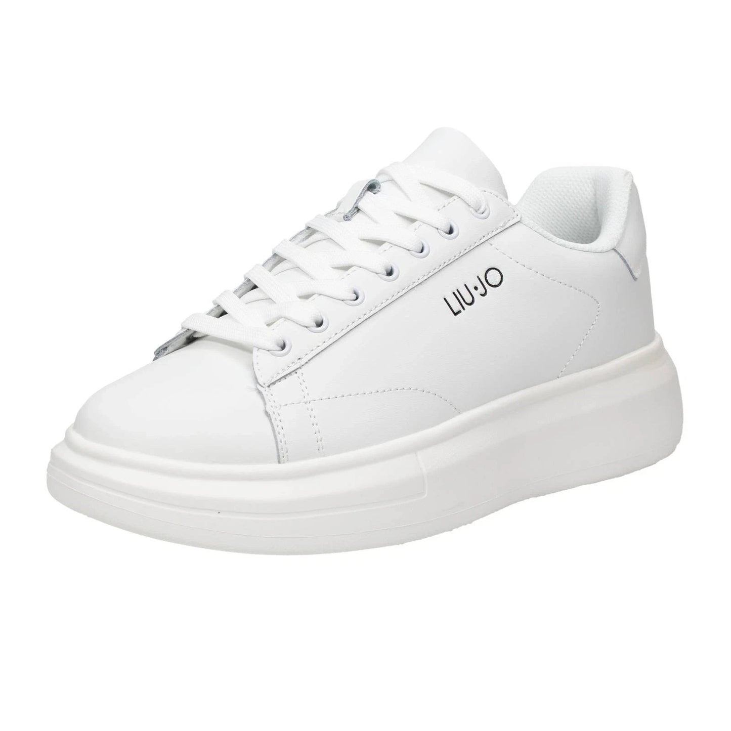 Liu Jo Man Big 01 - Sneakers In Pelle Bianco - Uomo Scarpe Sneakers Casual