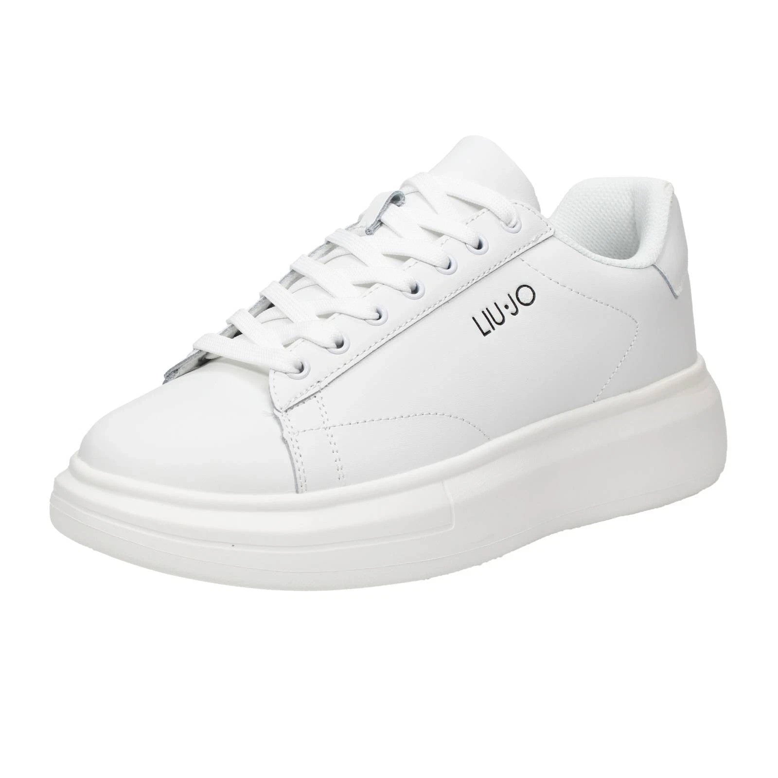 Liu Jo Man Big 01 - Sneakers In Pelle Bianco - Uomo Scarpe Sneakers Casual
