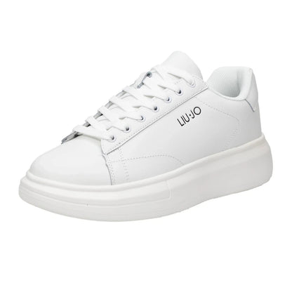 Liu Jo Man Big 01 - Sneakers In Pelle Bianco - Uomo Scarpe Sneakers Casual