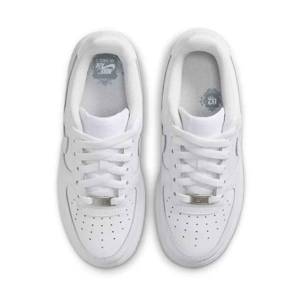 Nike Air Force 1 donna ragazzi GS bianche scarpe sneaker