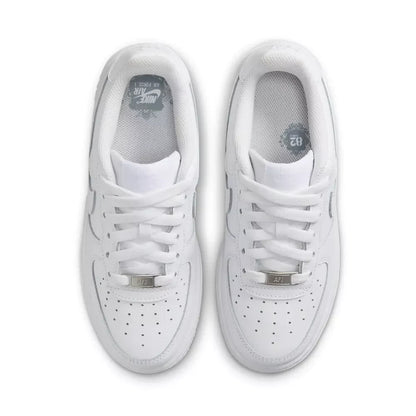 Nike Air Force 1 donna ragazzi GS bianche scarpe sneaker