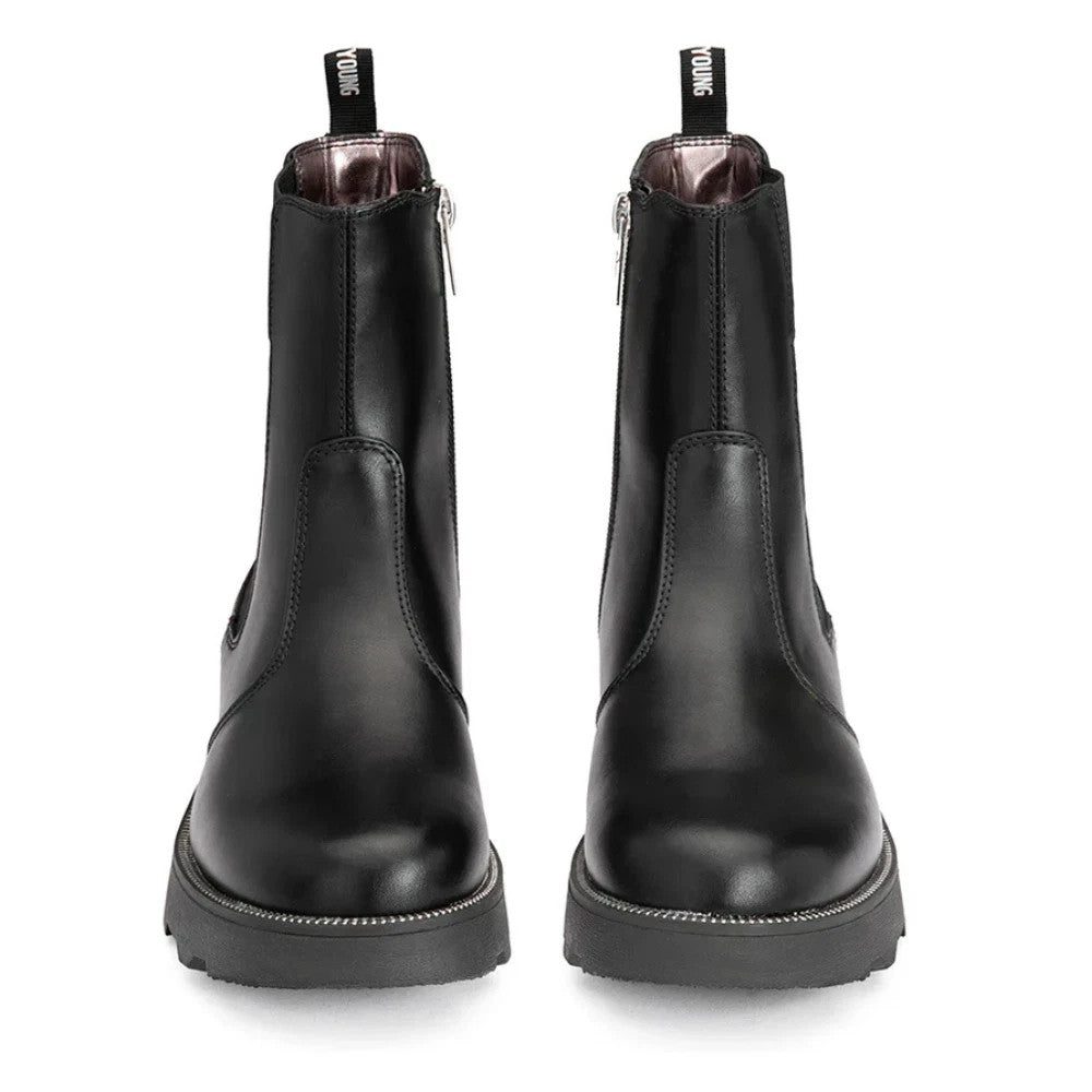 Cult Stivaletto da Donna in pelle Art.T234 Col.Nero