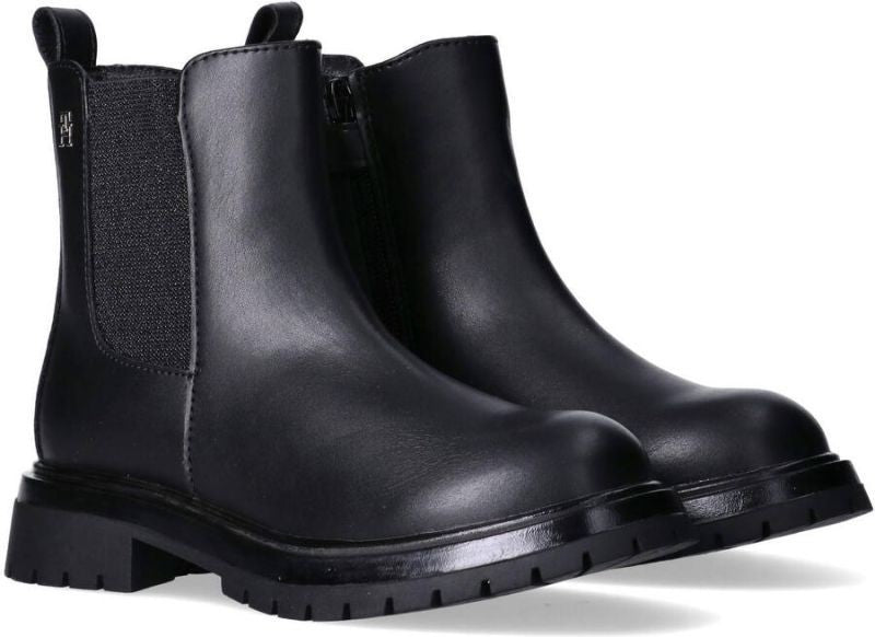 TOMMY HILFIGER CHELSEA BOOT BLACK