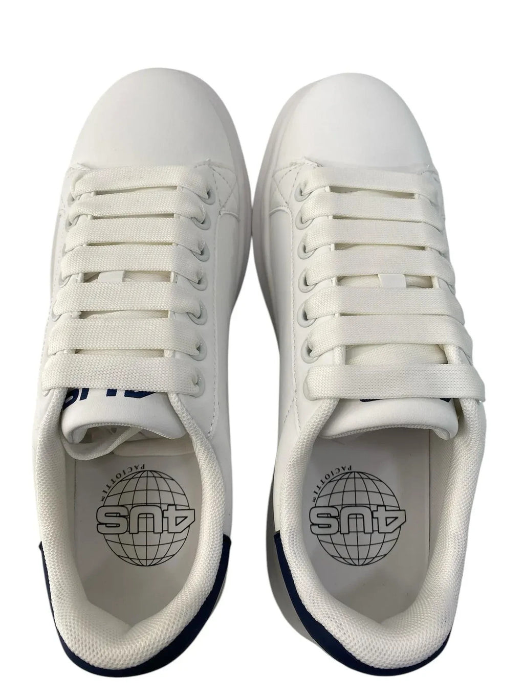 4US PACIOTTI SNEAKER UOMO ADAM 100 white blue