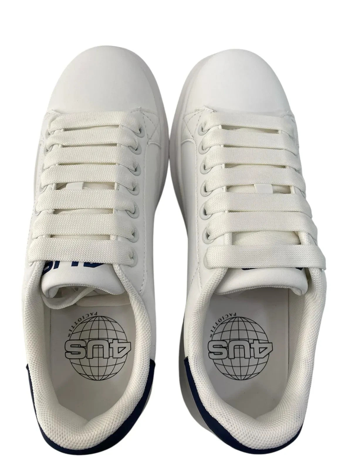 4US PACIOTTI SNEAKER UOMO ADAM 100 white blue