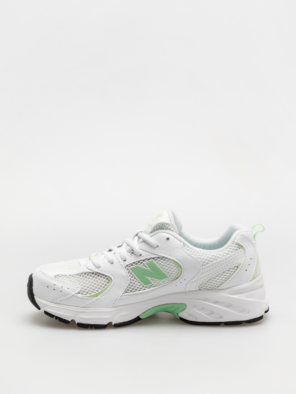 SCARPA DONNA NEW BALANCE GR 530 SM BIANCA VERDE