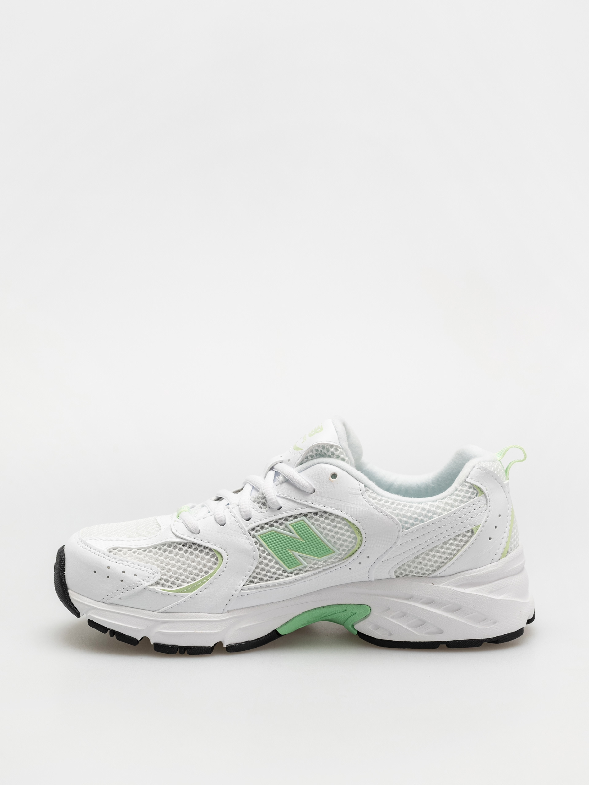 SCARPA DONNA NEW BALANCE GR 530 SM BIANCA VERDE